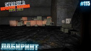 ЛАБИРИНТ | STALKER НАРОДНАЯ СОЛЯНКА OGSR 2023 | Серия 115