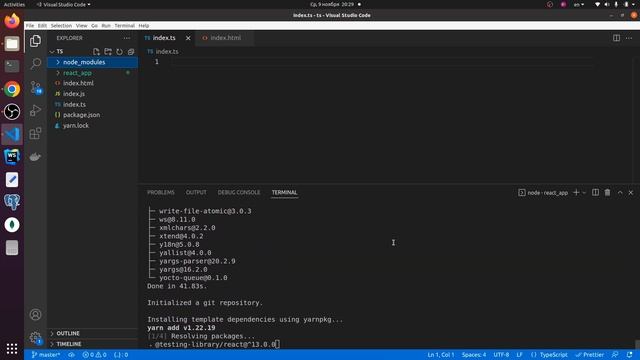 9 урок Typescript: реакт на тайпскрипте смотреть онлайн