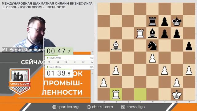 МЕЖДУНАРОДНАЯ ШАХМАТНАЯ ОНЛАЙН БИЗНЕС-ЛИГА. III СЕЗОН - КУБОК ПРОМЫШЛЕННОСТИ смотреть онлайн