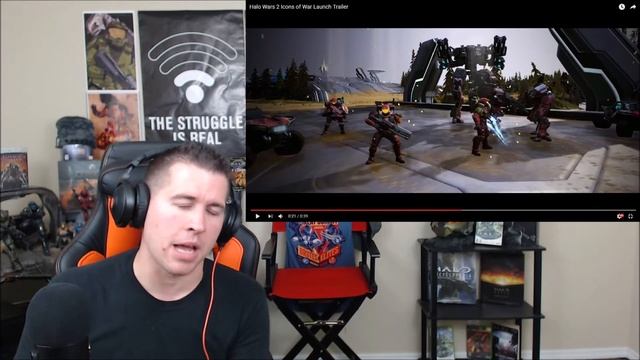 Halo Wars 2 Icons of War Launch Trailer - Reaction / Thoughts and Opinions смотреть онлайн
