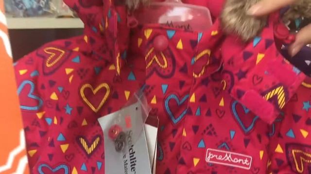 Зимний комбинезон Premont Малиновый Тимбитс