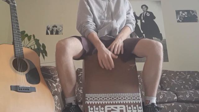 Cover "Let It Be", BEATLES - CAJON смотреть онлайн