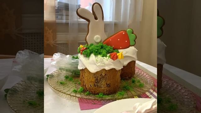 Как украсить куличи. Имбирные пряники смотреть онлайн