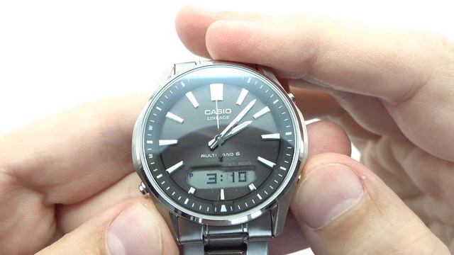 How To Set Time On Casio Lineage LCW-M100TSE-1AER 4K