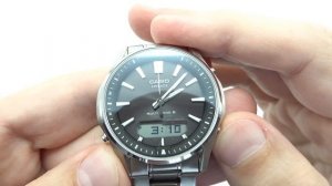 How to set time on Casio Lineage LCW-M100TSE-1AER 4K