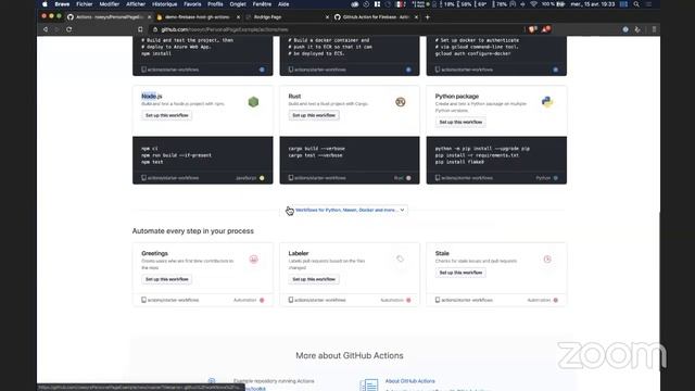 GitHub Actions смотреть онлайн