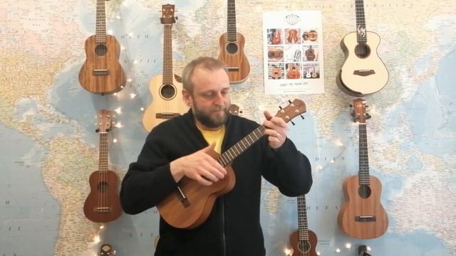 Sixty Second Sound Samples - aNueNue T3 Tenor Ukulele смотреть онлайн