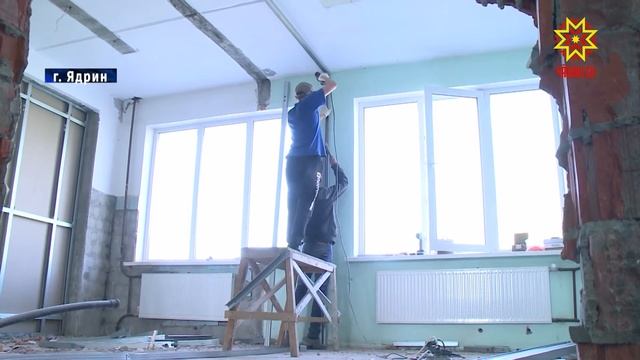 В Ядринской центральной районной больнице идёт капитальный ремонт поликлиники смотреть онлайн
