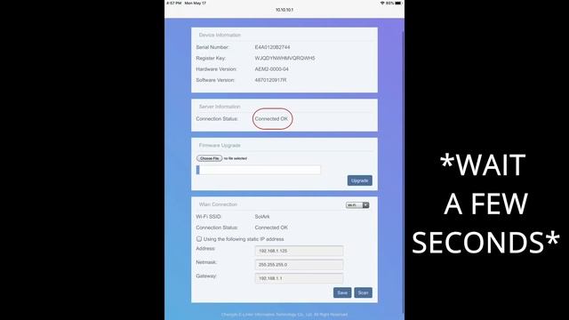 Sol-Ark Install Guide || How to connect to WIFI using the IP Address смотреть онлайн