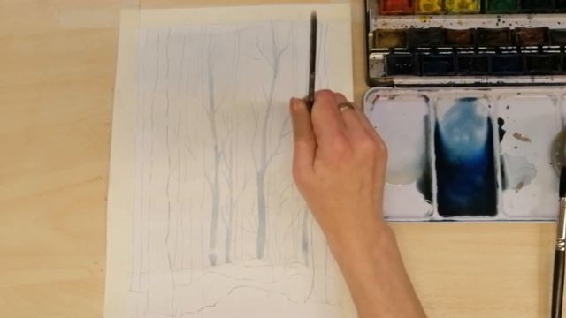 Рисуем вместе! "Туман в лесу" смотреть онлайн