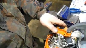 Husqvarna 235/236/240(e) Бензопила Ремонт ПОДРОБНО сборка Часть 3