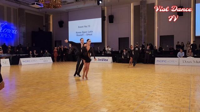 2023 Korea Open/ Open Professional Latin 1R Chachach Kirill & Valeria смотреть онлайн