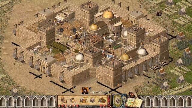 Stronghold Crusader HD - KI Vorstellung - Neue Burgen des Abt смотреть онлайн