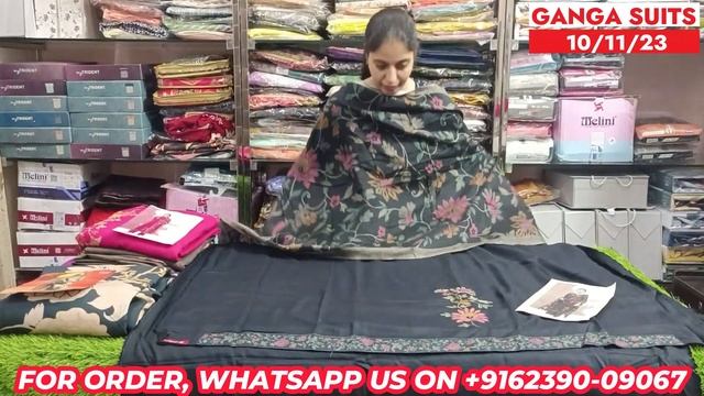 गंगा के सूट I Katrai SUIT @sweetybautique #gangasuits #ganga #trending #designersuits #trending смотреть онлайн