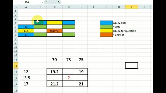EXCEL SHEET FOR DOUBLE INTERPOLATION смотреть онлайн
