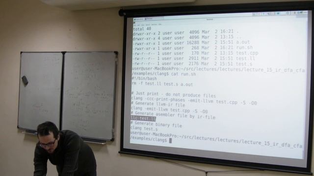 Mipt-ilab: Compiler-cource. Lecture 15: IR, DFG, CFG. смотреть онлайн