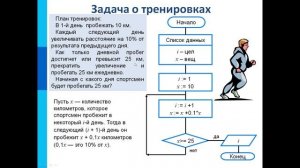 8 класс. Алгоритмическая конструкция повторение. Пример решения задач.