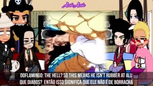 Warlords react to Luffy / Joyboy Gear 5 || One Piece 1071 || gacha club react