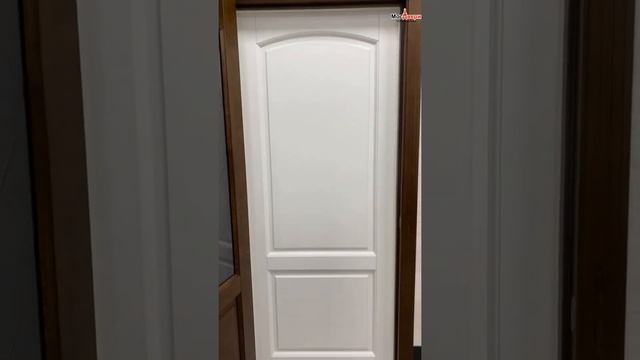 Межкомнатная дверь Массив Ольхи Двери Белоруссии Ричмонд Белый Классик глухая смотреть онлайн