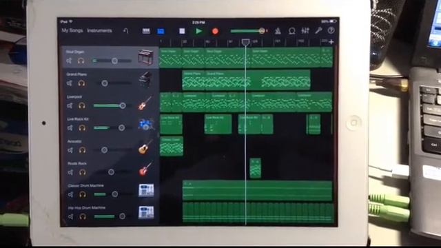 Hotel California by Garage band ipad cover, add second part harmony guitar solo. смотреть онлайн