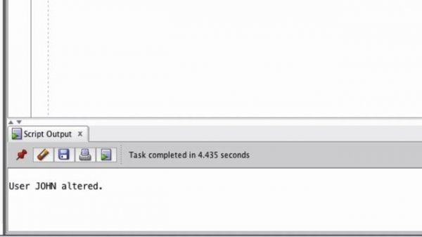Oracle Database XE Forgot Password