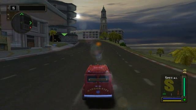 Twisted Metal Head On Extra Twisted Edition Playthrough Ambulance смотреть онлайн