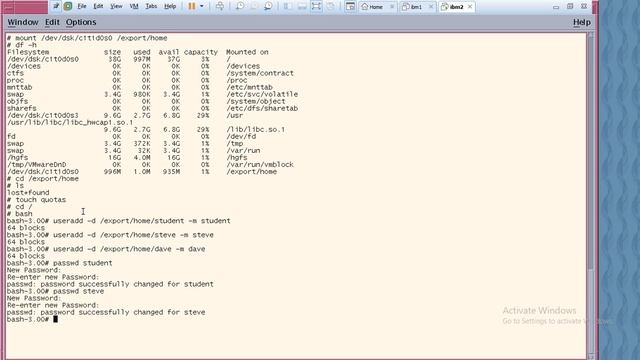 How to manage quota for users step-by-step in Solaris ? смотреть онлайн