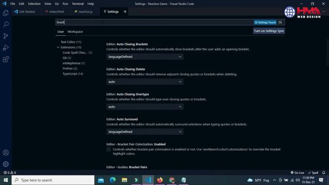 How to Change Pair Bracket Colors in VS Code | Visual Studio Code Brackets Tips #1 смотреть онлайн