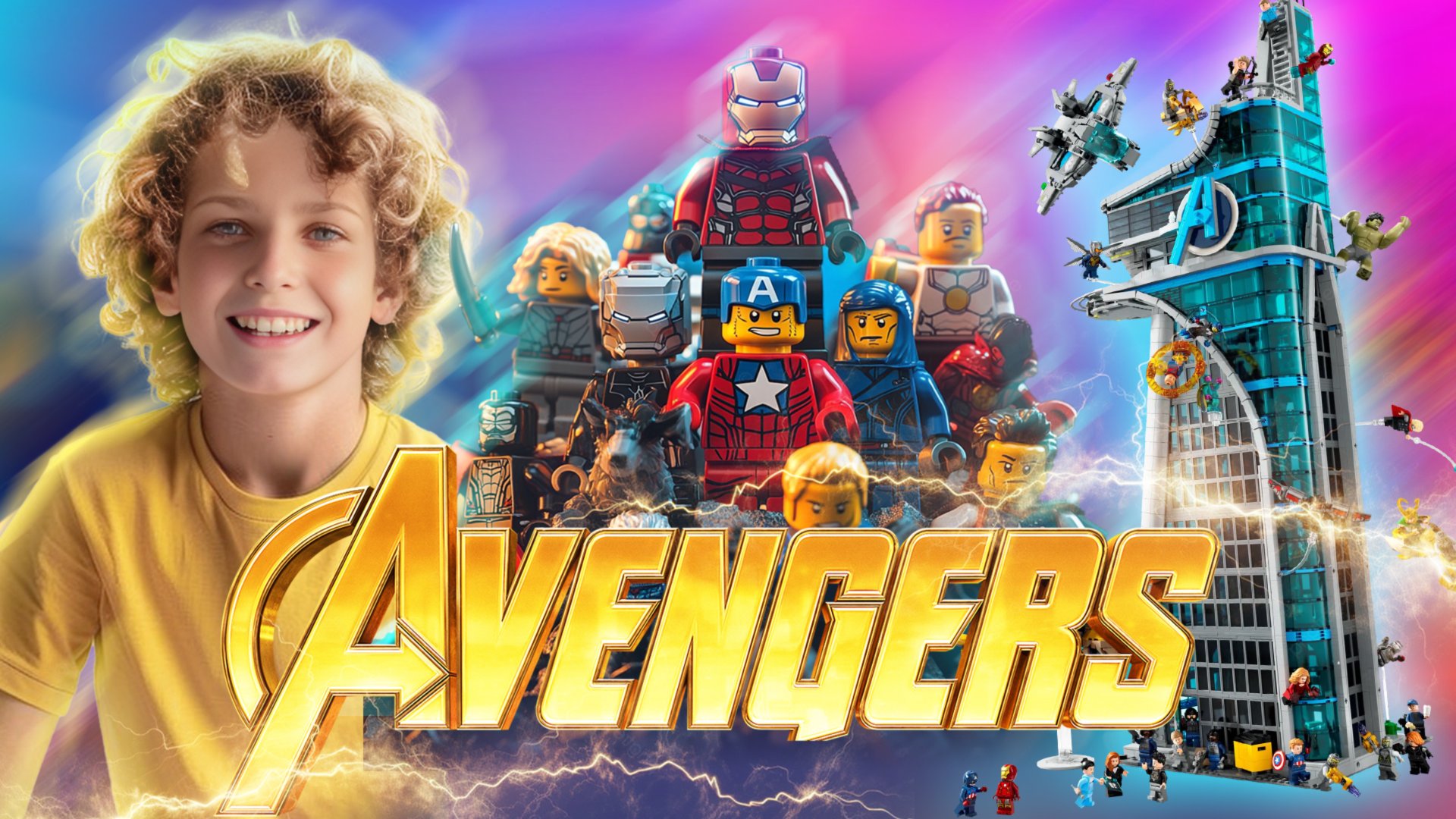 БАШНЯ МСТИТЕЛЕЙ от LEGO: ОБЗОР + СРАЖЕНИЕ ГЕРОЕВ