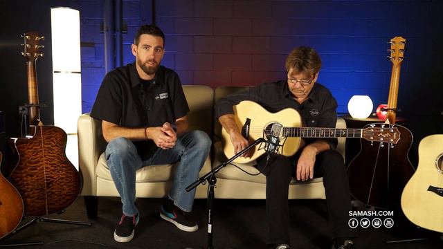 Taylor Custom Shop Grand Concert 12-Fret AA Walnut/Engelmann Spruce (SN:1112194145) | Quicklook смотреть онлайн