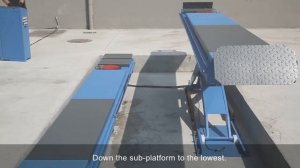 Установка Ножничного подъемника Sillan PL-C45