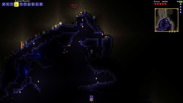 НАШЛИ ДАНЖ! НОВЫЕ КРАФТЫ! ЭКСПЕРТНЫЙ СКАЙБЛОК В МУЛЬТИПЛЕЕРЕ | LP terraria #3 смотреть онлайн