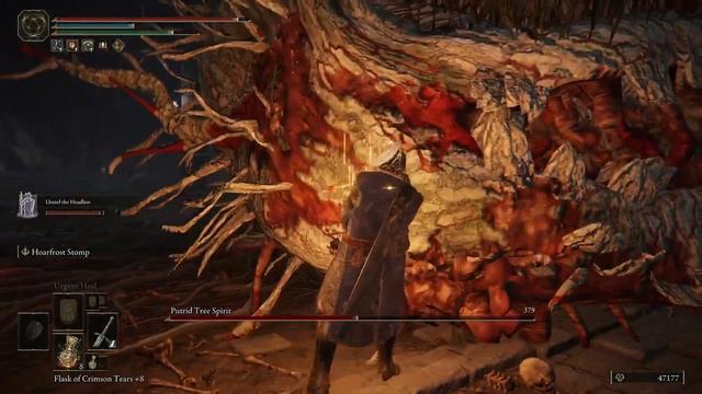 I fight a putrid tree spirit. Elden Ring Gameplay. смотреть онлайн