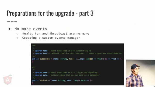 AngularNYC: From AngularJS to Angular: the "Seamless" approach - Eric Tsai (@tsaibot) смотреть онлайн