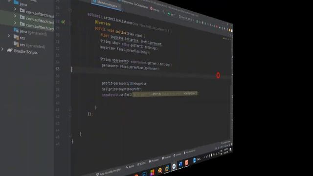 User input in Android Studio смотреть онлайн