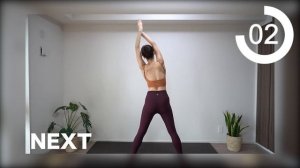 【8分】腰肉を落としキュッとくびれたお腹をつくる！立ち腹筋トレーニング