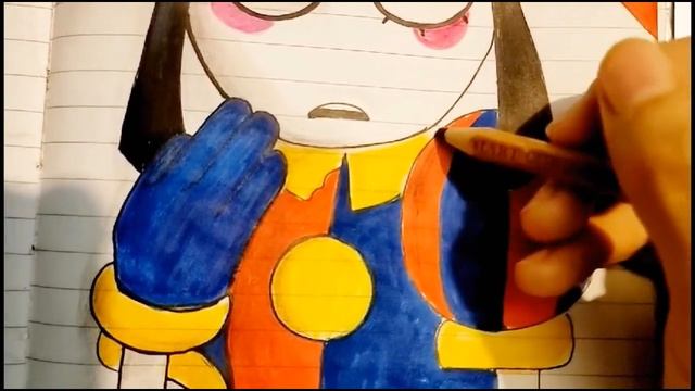 como colorear con materiales escolares. #materialesescolares #comocolorear #pomni #digitalcircus смотреть онлайн