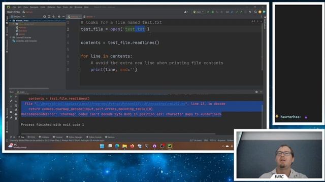 CIS 1501 - CS1 for Data Scientists ( Python ) - Files - Fall 2022 смотреть онлайн