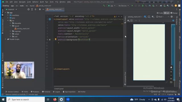 button create,android studio for beginner button create.java for beginner.arafat sir.freelancing смотреть онлайн