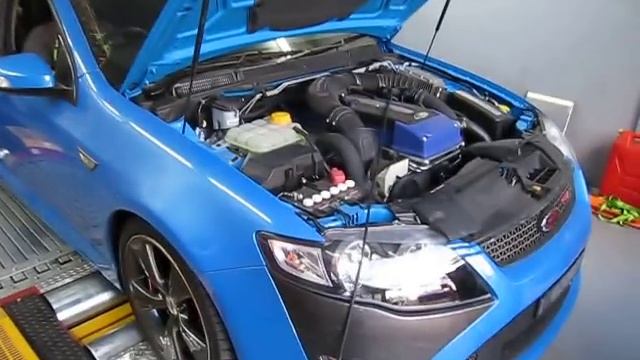 FPV F6 Ford Falcon flash tune 330kws! ENVY DYNO смотреть онлайн