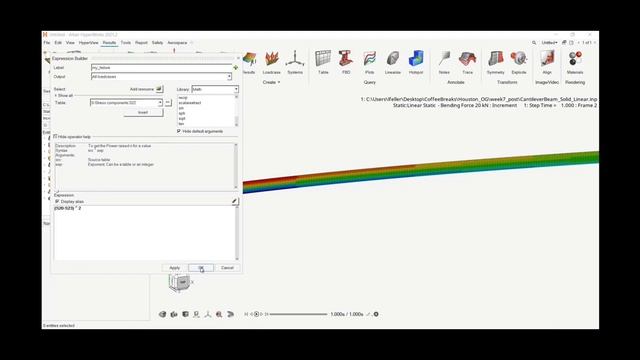 HyperWorks 2021: Post Processing смотреть онлайн