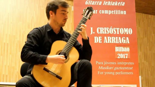 Hugo Miguel Silva Fantasía en Re M D Kellner. Arriaga Competition 2017. смотреть онлайн