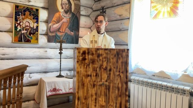 Проповедь на День Святой Троицы (12.06.2022) смотреть онлайн