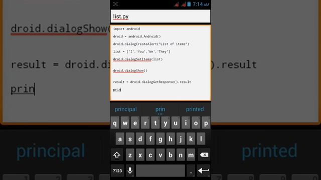 Android app in python: day 5 listing items смотреть онлайн