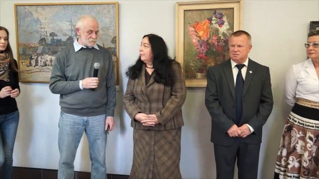 Открытие выставки Александр Кротов смотреть онлайн