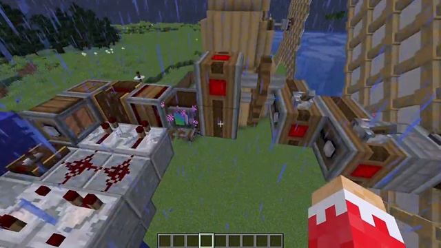 КАК СДЕЛАТЬ МАЛЕНЬКИЙ ЛИФТ В МАЙНКРАФТЕ С ПОМОЩЮ Create