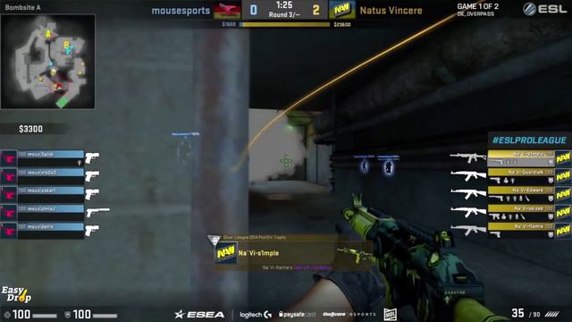Чему NA'VI могут поучиться у команды G2 в 2017? Стрельбе в CS:GO, тактике или NAVI просто ХУЖЕ? смотреть онлайн