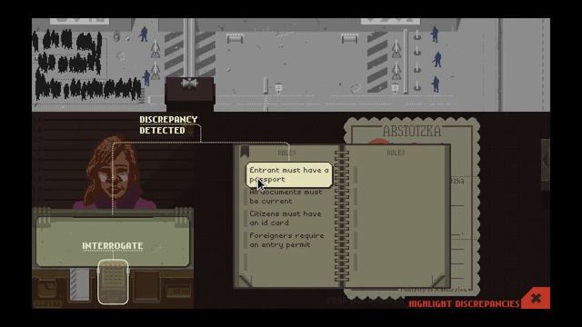 Let's Play Papers, Please - 12 - THE BLUE YETI! смотреть онлайн