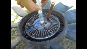 Гель ПМС 10000 в вискомуфту M112 Mercedes W210