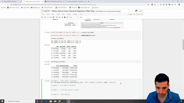 Python Pandas Join Dataframes - Part 1 смотреть онлайн